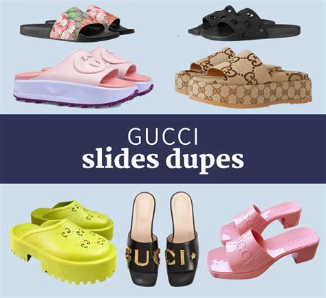 gucci pink slides dupe|gucci knockoff slides for men.